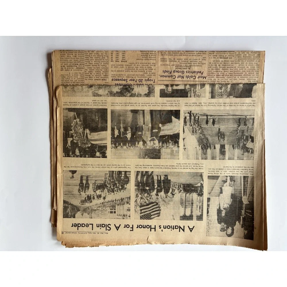 Columbus Citizen-Journal November 25, 1963 JFK Assassination Headline